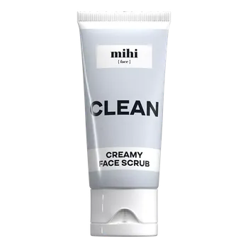 Pleťový peeling Mihi Clean Face Smetanový peeling na obličej 50 ml