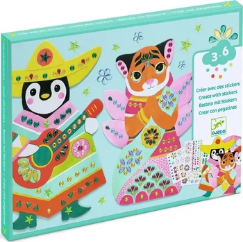 Společenská hra DJECO Magnetická hra Můj týden