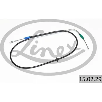 Lanko parkovací brzdy Tažné lanko, parkovací brzda LINEX 15.02.29