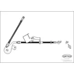 Brzdová hadice CORTECO 19034953