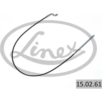 Lanko parkovací brzdy Tažné lanko, parkovací brzda LINEX 15.02.61