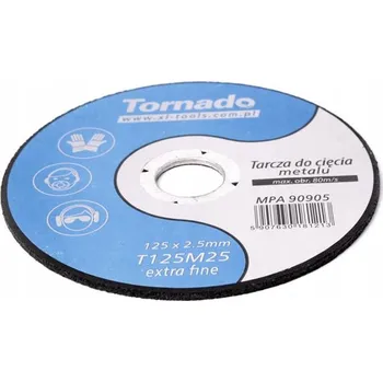 Řezný kotouč KOTOUČ NA ŘEZÁNÍ KOVU 180 x 2,0 mm Plochý TORNADO