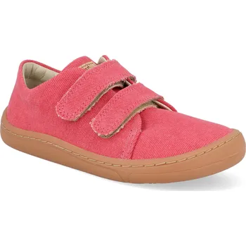 Barefoot dětské tenisky Froddo - organic cotton vegan fuxia fuchsiové Velikost: 28