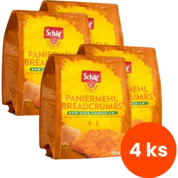 Zvýhodněný balíček 4 ks Schär Strouhanka bezlepková paniermehl 300g