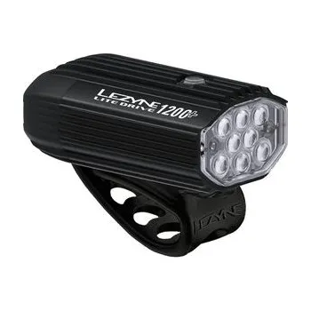 Cyklistika LEZYNE Přední světlo LEZYNE LIGHT FRONT LITE DRIVE 1200+ FRONT SATIN BLACK - Uni