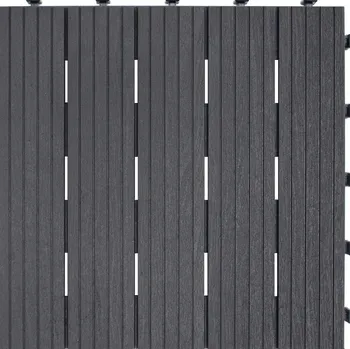 Multy home Gumová dlaždice COSMOPOLITAN 30 x 30 cm, šedá