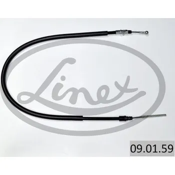 Lanko parkovací brzdy Tažné lanko, parkovací brzda LINEX 09.01.59