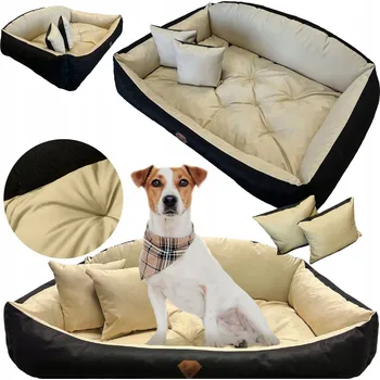 Pelíšek pro psa PELÍŠEK PSÍ POHOVKA, POTAH 115X95 CM, VODĚODOLNÉ POLŠTÁŘE