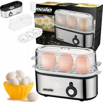 Vařič vajec Vařič Vajec ADLER 158144495 stříbrné/šedé