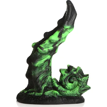 Dildo Creature Cocks Glowzilla Glow-in-the-Dark Silicone Dildo Green