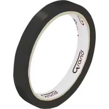 Kancelářské lepidlo Lepící páska 12 x 50 černá 130-1224