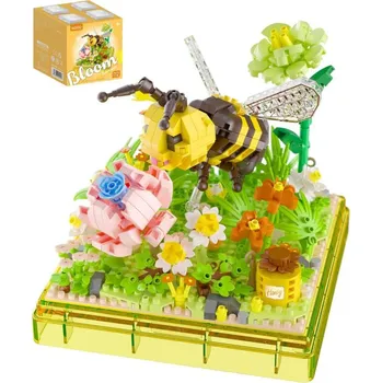 ostatní stavebnice Stavebnice mini KOCO Včelka 688 dílků v průhledném boxu plast