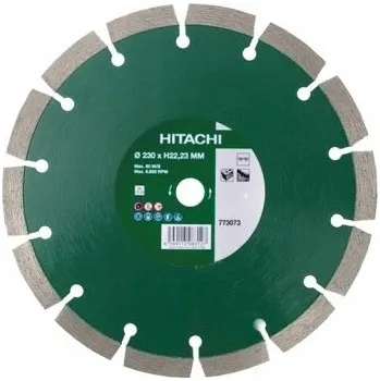 Řezný kotouč Diamantový kotouč Hitachi 230 x 22,2 mm