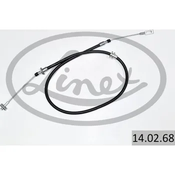 Lanko parkovací brzdy Tažné lanko, parkovací brzda LINEX 14.02.68