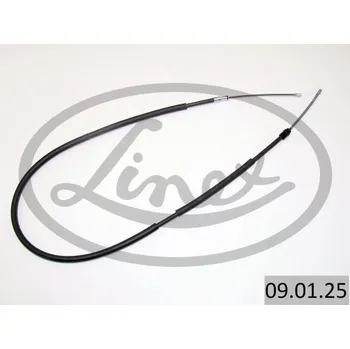 Lanko parkovací brzdy Tažné lanko, parkovací brzda LINEX 09.01.25