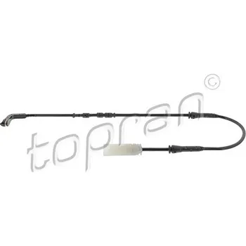 Brzdová destička Výstražný kontakt, opotřebení obložení TOPRAN 500 996