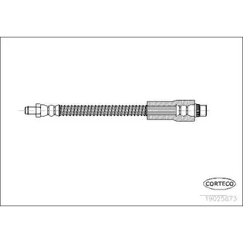 Brzdová hadice Brzdová hadice CORTECO 19025873