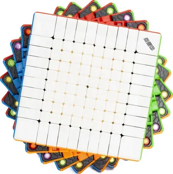 Hlavolam Kostka 10x10x10 DianSheng Galaxy M Barevný plast (černé vnitřní dílky)