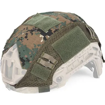 Sportovní střelba Imperator Tactical Potah na helmu FAST - Digital Woodland