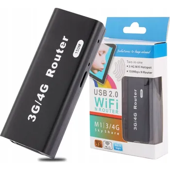 MOBILNÍ MODEM ROUTER 3G/4G LTE SIM KARTA WI-FI