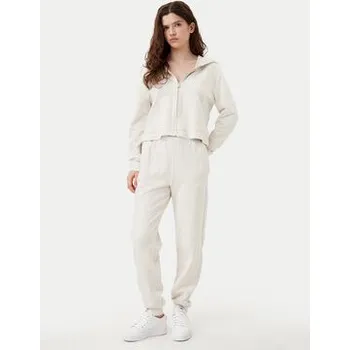 Dámské kalhoty Calvin Klein Underwear Teplákové kalhoty 000QS7271E Béžová Regular Fit XS