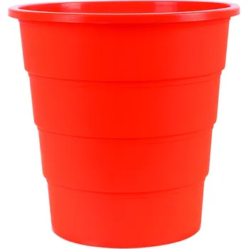 Odpadkový koš Koš odpadkový plný 16l plast oranžový