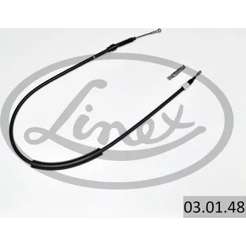Lanko parkovací brzdy Tažné lanko, parkovací brzda LINEX 03.01.48