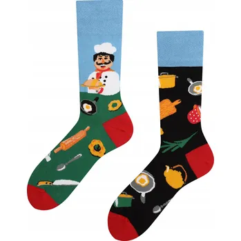Pánské ponožky PONOŽKY TODO Ponožky Kitchen Boss Chef 35-38