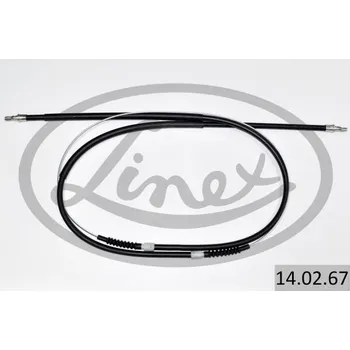 Lanko parkovací brzdy Tažné lanko, parkovací brzda LINEX 14.02.67