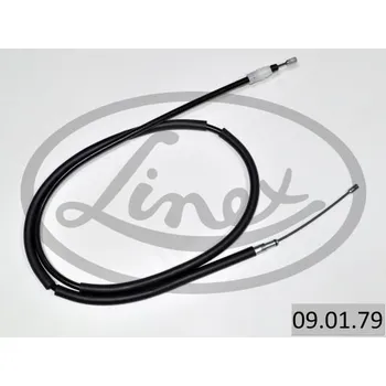 Lanko parkovací brzdy Tažné lanko, parkovací brzda LINEX 09.01.79