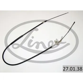 Lanko parkovací brzdy Tažné lanko, parkovací brzda LINEX 27.01.38