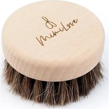 kartáč na vlasy Dřevěný kartáč na dekolt 7,5 cm