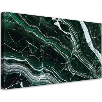 Obraz Obraz na plátně, Zelený smaragdový mramor Kámen 100x50
