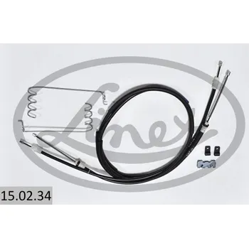 Lanko parkovací brzdy Tažné lanko, parkovací brzda LINEX 15.02.34