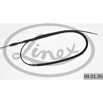 Lanko parkovací brzdy Tažné lanko, parkovací brzda LINEX 09.01.95