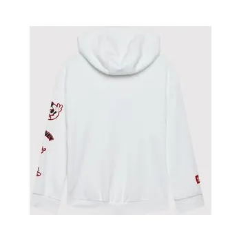 Dámská mikina adidas Mikina Disney Mickey And Friends HF7578 Bílá Relaxed Fit 15_16Y