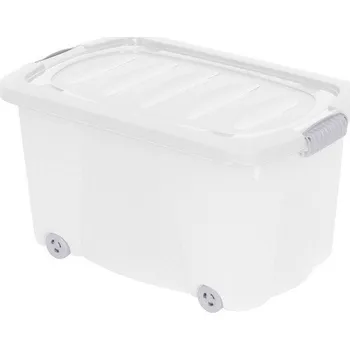 Úložný box Krabička na hračky Emako 60 x 40 cm bezbarvá