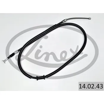 Lanko parkovací brzdy Tažné lanko, parkovací brzda LINEX 14.02.43