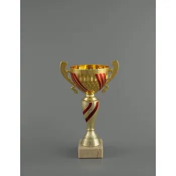 Zlato červený sportovní pohár 23,5 - 32 cm - 24 cm