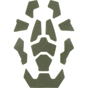 Imperator Tactical Suché zipy na helmu - olivové