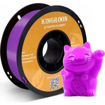 Filament Filament 3D KINGROON Fialový PLA 1 kg - Vysoká kvalita