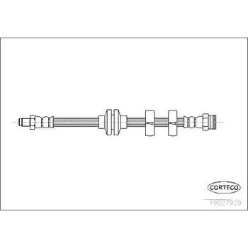 Brzdová hadice Brzdová hadice CORTECO 19027929
