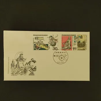 Sběratelství FDC ČSR, 30h-1,80Kčs, Pof.1834-1837**