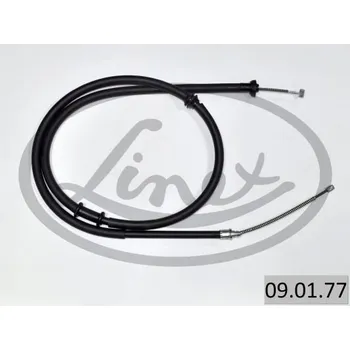 Lanko parkovací brzdy Tažné lanko, parkovací brzda LINEX 09.01.77