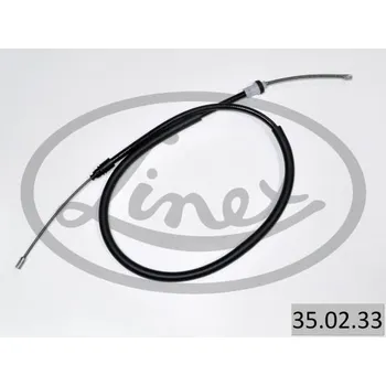 Lanko parkovací brzdy Tažné lanko, parkovací brzda LINEX 35.02.33