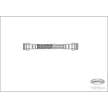 Brzdová hadice Brzdová hadice CORTECO 19025846