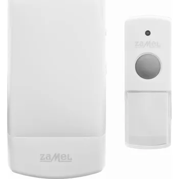 Domovní zvonek Bezdrátový zvonek Zamel s dosahem 100 m a hlasitostí 85 dB