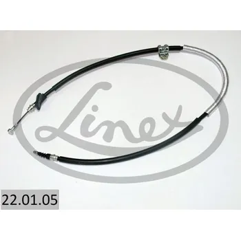 Lanko parkovací brzdy Tažné lanko, parkovací brzda LINEX 22.01.05