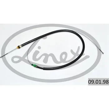 Lanko parkovací brzdy Tažné lanko, parkovací brzda LINEX 09.01.98