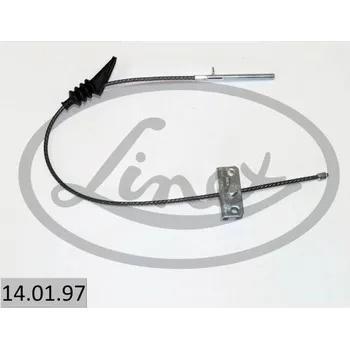 Lanko parkovací brzdy Tažné lanko, parkovací brzda LINEX 14.01.97